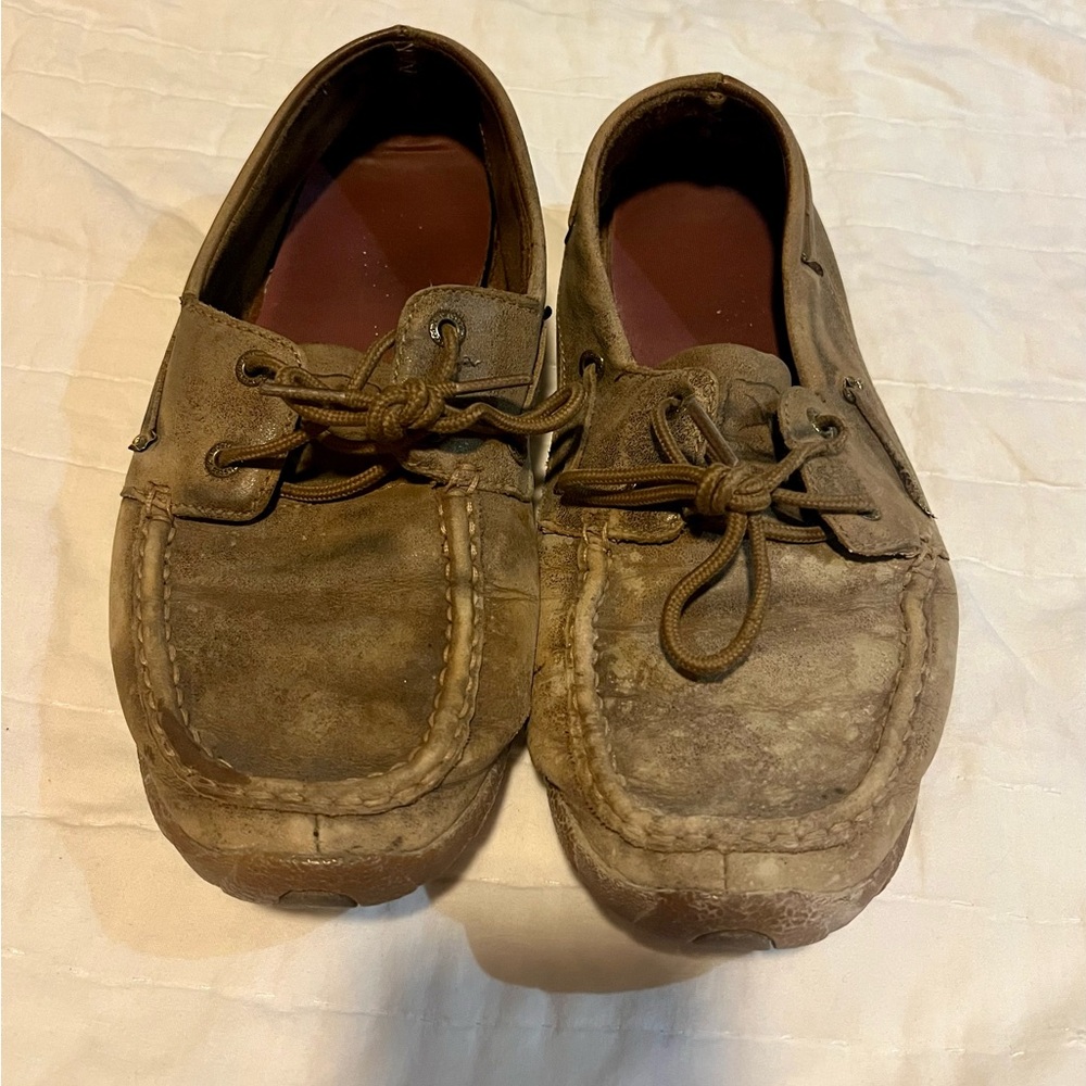Twisted X Boat Shoe Driving Mocs